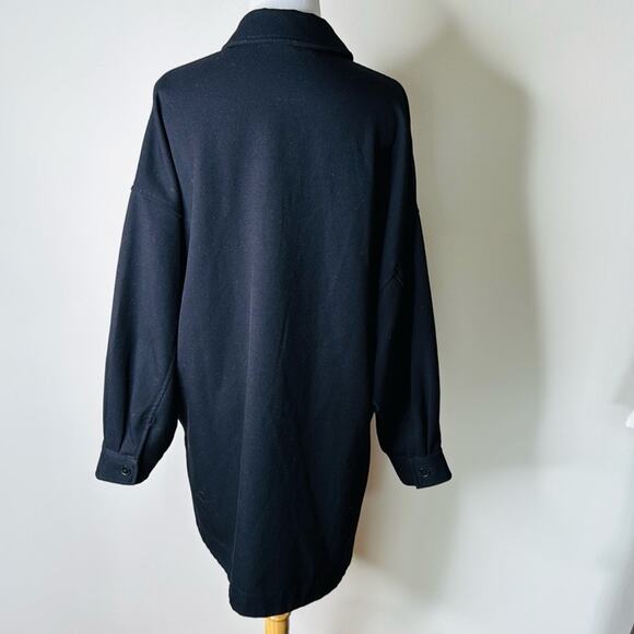 Zara Black Oversized Utility Jacket - Picture 6 of 6